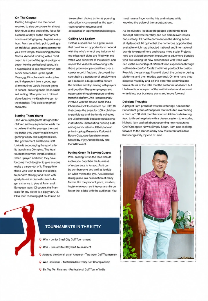 Red Magazine feature on Amit Khaitan
